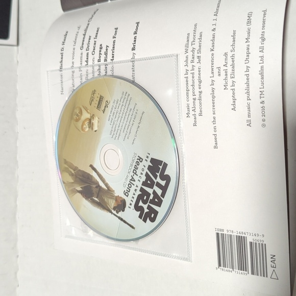 Star Wars Read-Along Book Set of 3 w/CD - New - Picture 3 of 6